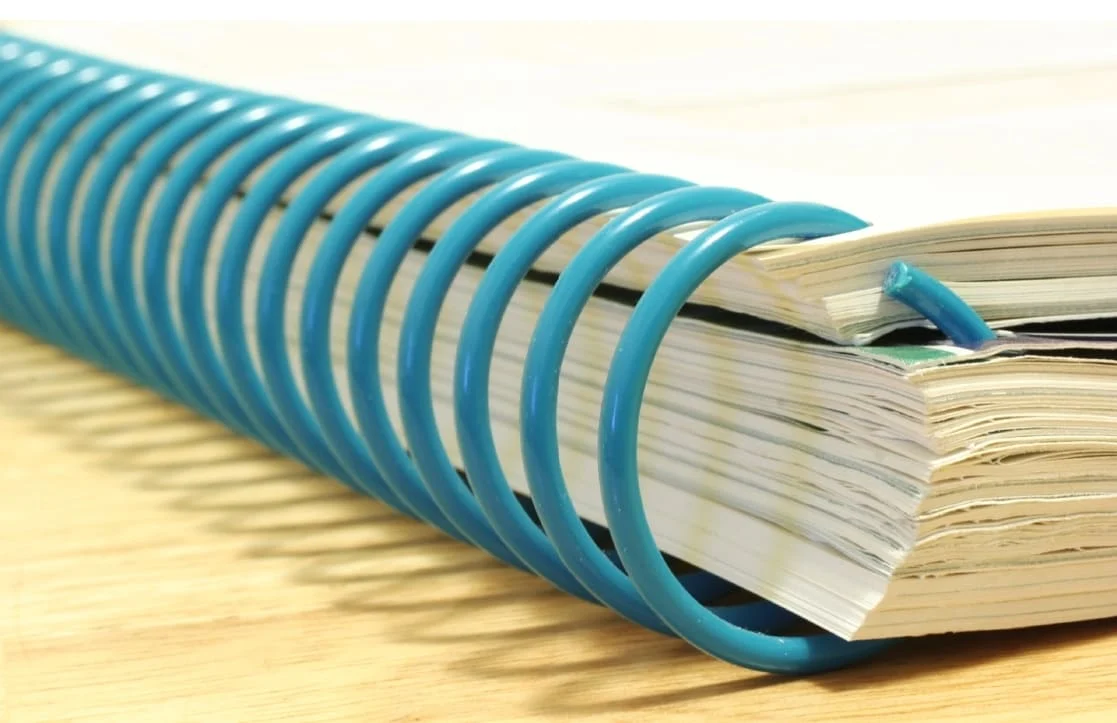 Brochure wire'o couleur bleu spirale devis en ligne