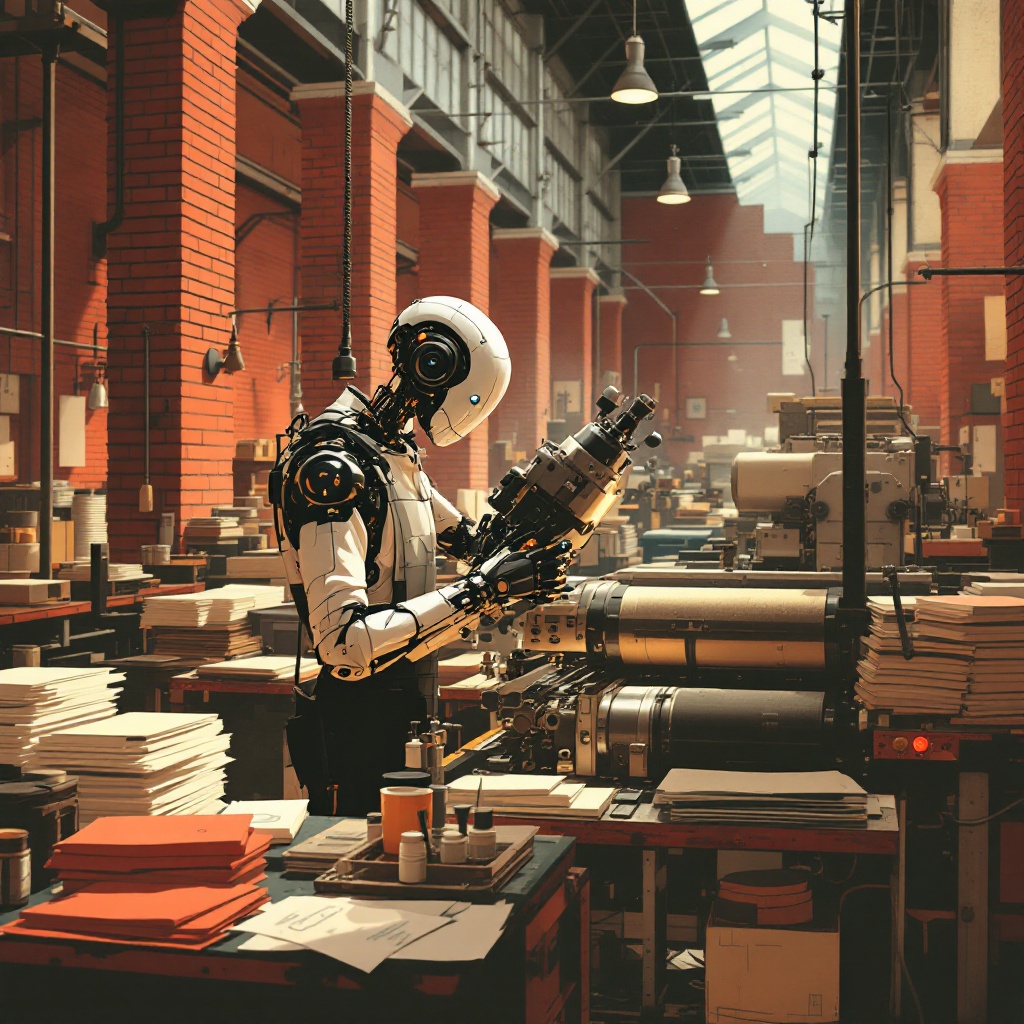 Agent IA Imprimerie Industrie