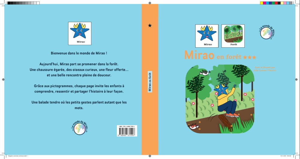 couverture cartonnée gabarit livre