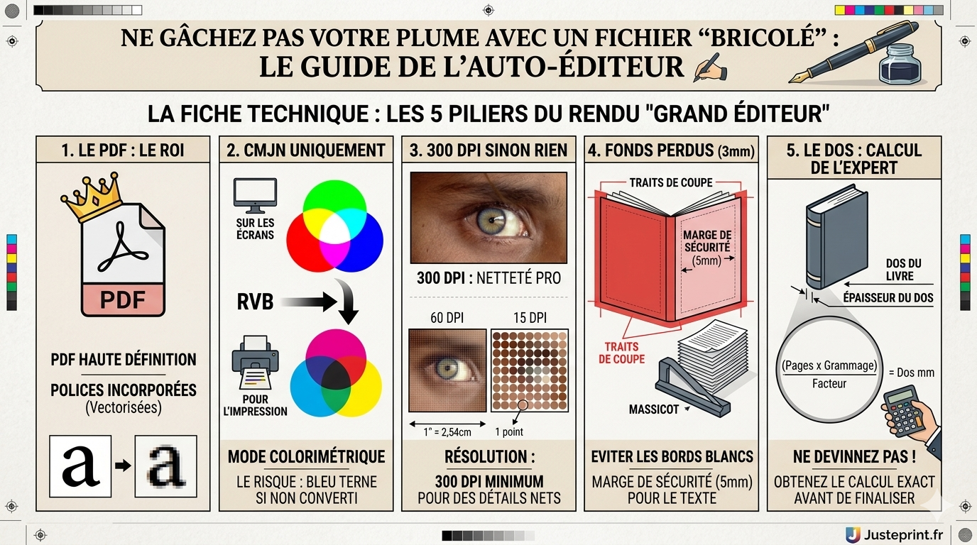 préparer fichier impression