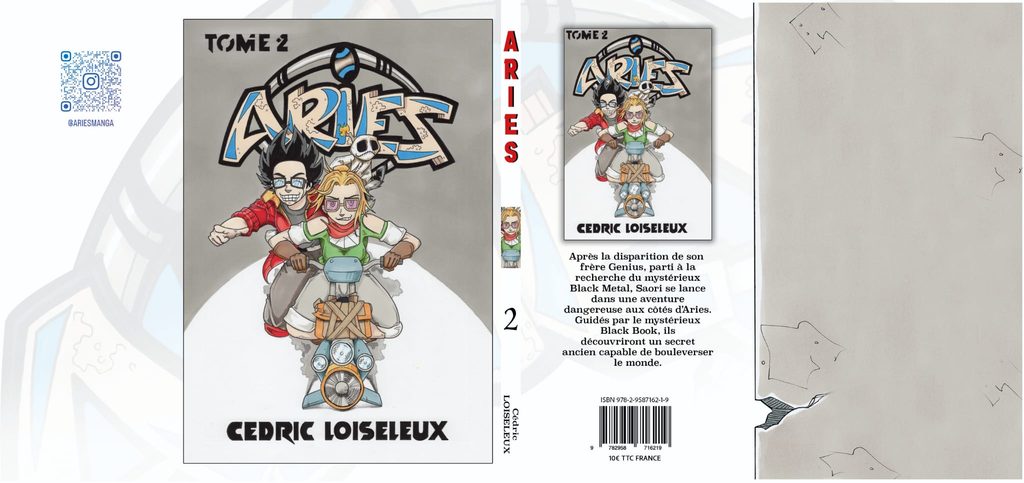 imprimerie manga jaquette