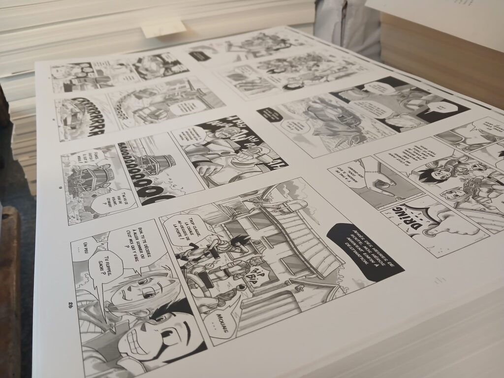 imprimerie manga auto edition